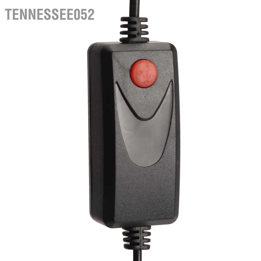 Tennessee052 Cá Kẹp Đèn Chuyên Nghiệp Độ Sáng Cao Mini Siêu Mỏng LED Bể Phích Cắm Châu Âu 220V Vỏ Đen