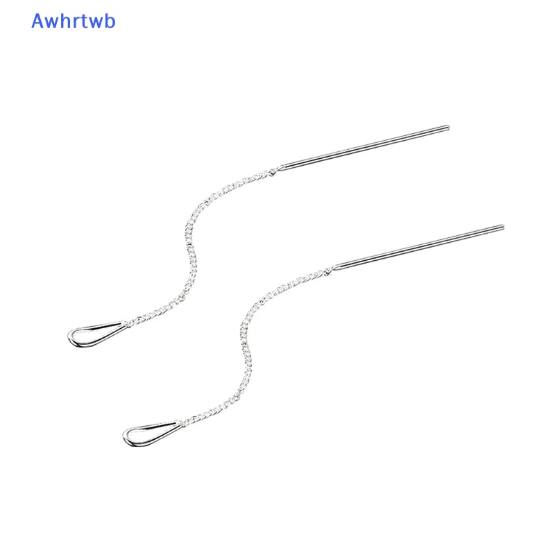 Hoa Tai Dáng Dài Phối Tua Rua Phong Cách Đơn Giản Cho Nữ Mới