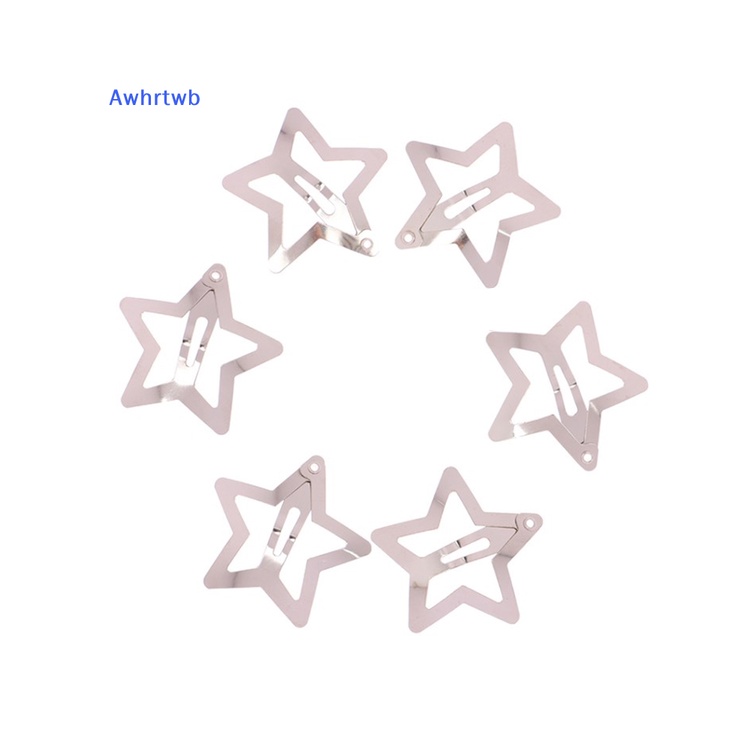 Kẹp Tóc Hình Ngôi Sao Năm Cánh Bằng Kim Loại Mới