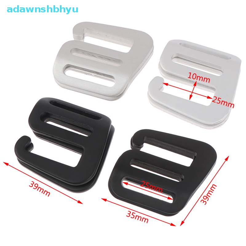 Set 2 Móc Khóa Ba Lô Bằng Nhôm Tháo Lắp Nhanh Diy