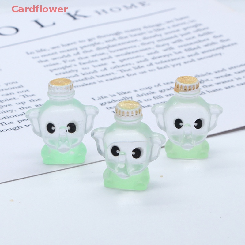 1 Chú Voi Dạ Quang Trang Trí Tiểu Cảnh Mới