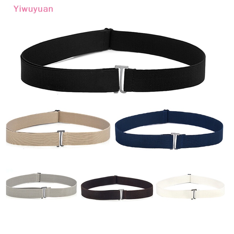 Thắt Lưng Nhựa Co Giãn Thời Trang Mới Cho Nam Nữ