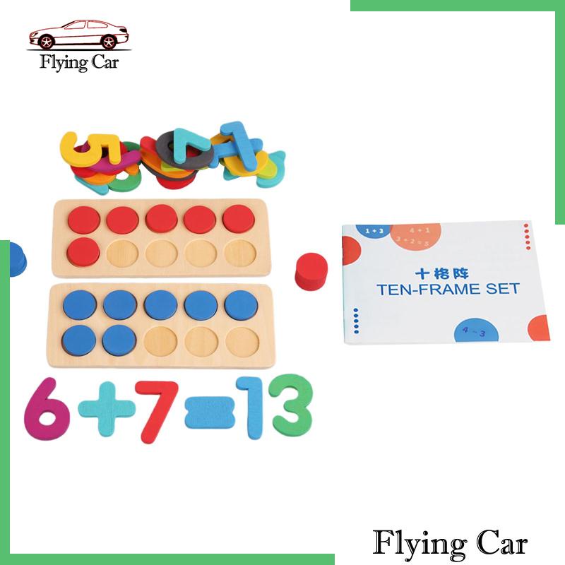 Bộ Đồ Chơi Đếm Số Bằng Gỗ Lzdjfmy2 Cho Trẻ Mẫu Giáo 3 Tuổi