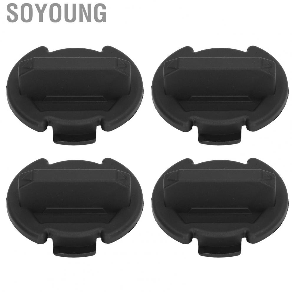 Soyoung Floor Drain Plug  4PCs Floor Drain Plug Twist Seal Great Sealing Long Lifespan Rust Resistant  for UTV