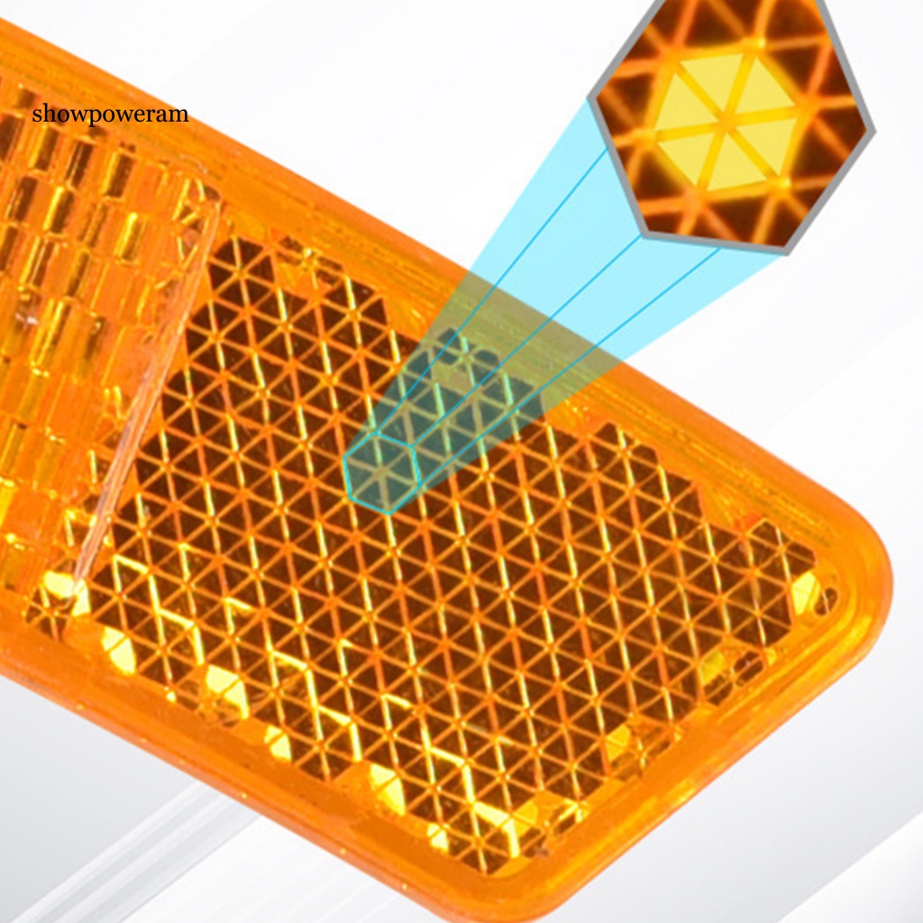 1 Bộ Đèn Phản Quang Chống Rơi Xoay 170 Độ Gắn Xe Đạp