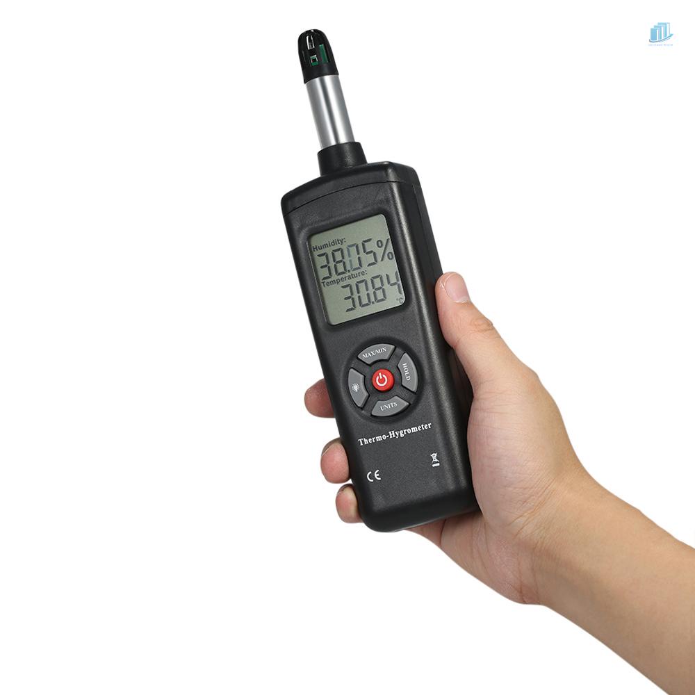 Đồng Hồ Đo Nhiệt Độ Và Độ Ẩm Màn Hình LCD Kỹ Thuật Số