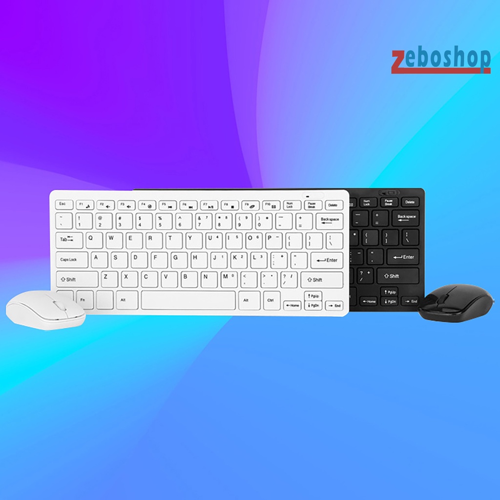 Bộ 2 Bàn Phím Cơ HK-03 Không Dây Di Động Tiện Dụng Cho Văn Phòng