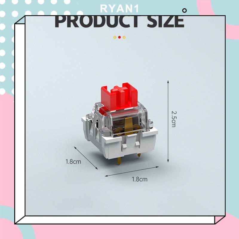 Switch/Cleam Yellow - RGB/Linear/Tactile/Giá Rẻ Hiệu Năng Cao Dùng Cho Bàn Phím-RN | BigBuy360 - bigbuy360.vn