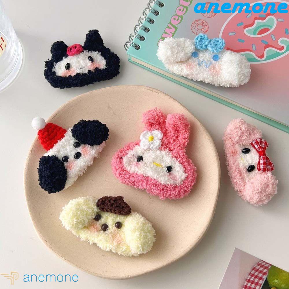 Kẹp Tóc Trang Trí Hoạt Hình Kuromi Phong Cách Hàn Quốc Dễ Thương Dành Cho Bạn Nữ