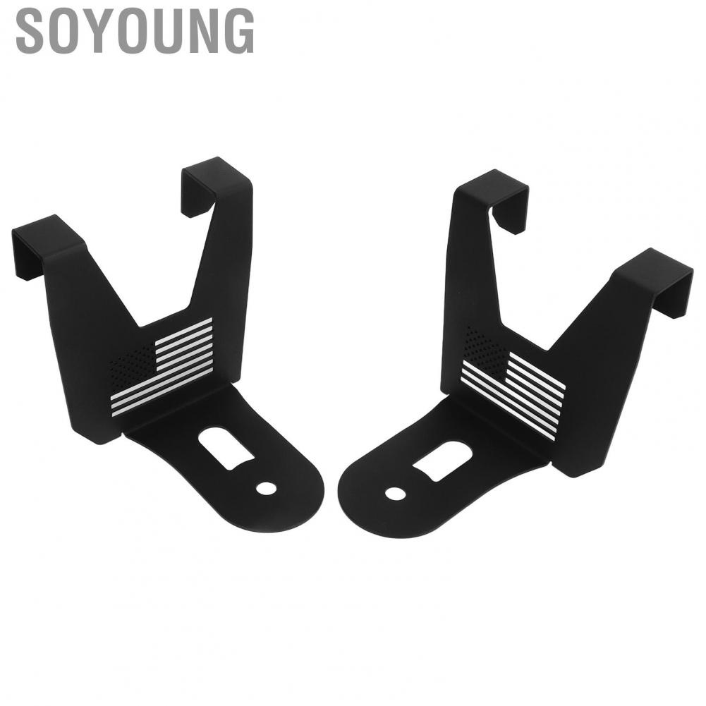 Soyoung Turbo Cooler Holders  Strong UTV Cooler Mounting Brackets Steel Stable Deformation Resistant  for UTV