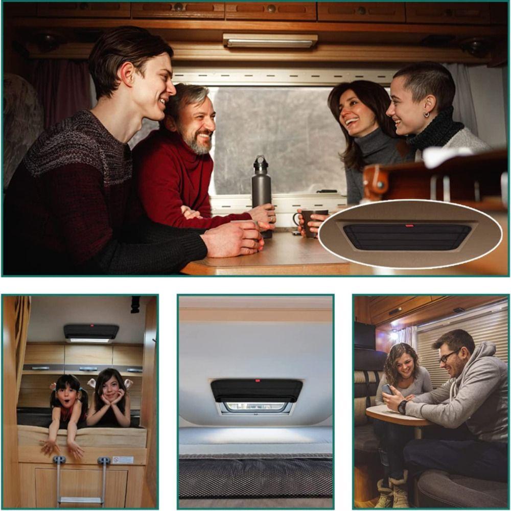 Tấm Che Nắng Cửa Sổ Kèm Túi Đựng Màu Đen Dành Cho Xe RV Trailer