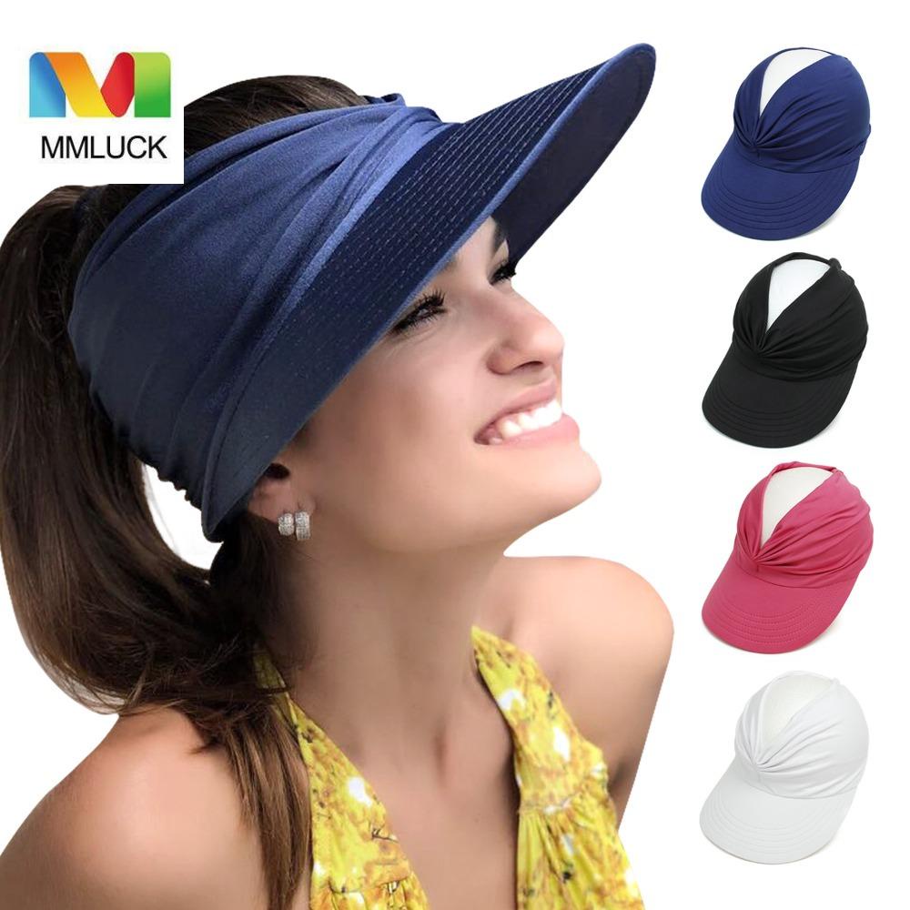 Mũ Lưỡi Trai Màu Đen Chống Tia UV Thời Trang Mùa Hè Cho Nữ