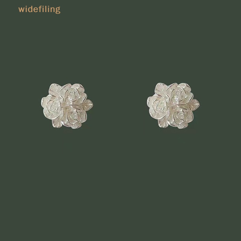 1 Đôi Bông Tai Bạc 925 Hình Hoa Thời Trang Dành Cho Nữ