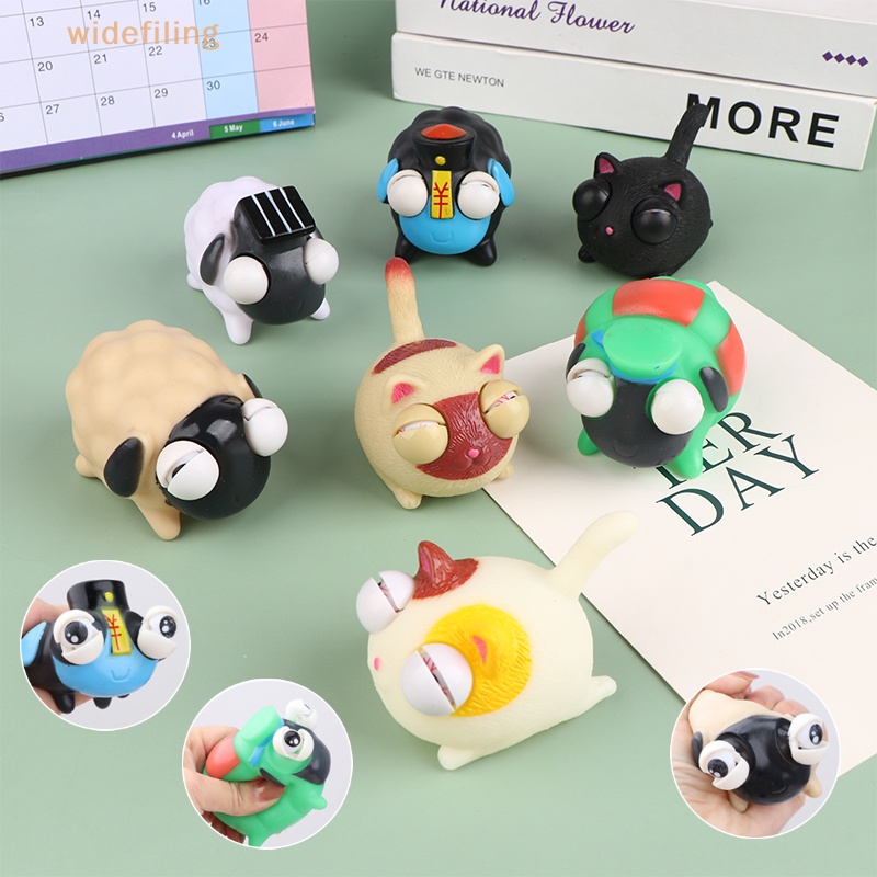 1 Đồ Chơi Bóp Hình Con Cừu / Mèo Giúp Giảm Căng Thẳng