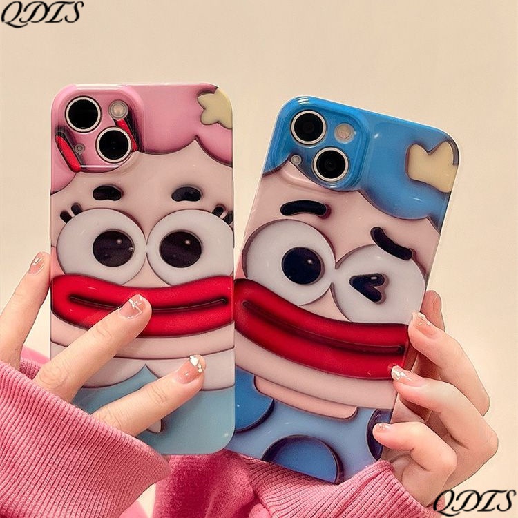 Ốp Điện Thoại Họa Tiết Hoạt Hình Mắt To Dễ Thương HC5D Cho Iphone 8p7 13 11 14Promax