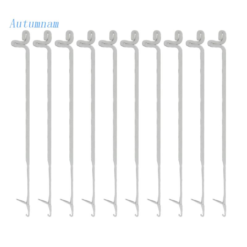 Set 10 Kim Khâu Lỗ Lớn Bằng Thép Không Gỉ Tiện Dụng Cho Gia Đình