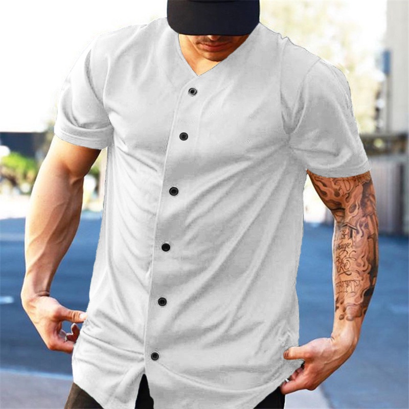 Áo Thun Thể Thao Cổ Chữ V Phối Lưới Thoáng Khí Nhanh Khô Thời Trang Mùa Hè Cho Nam