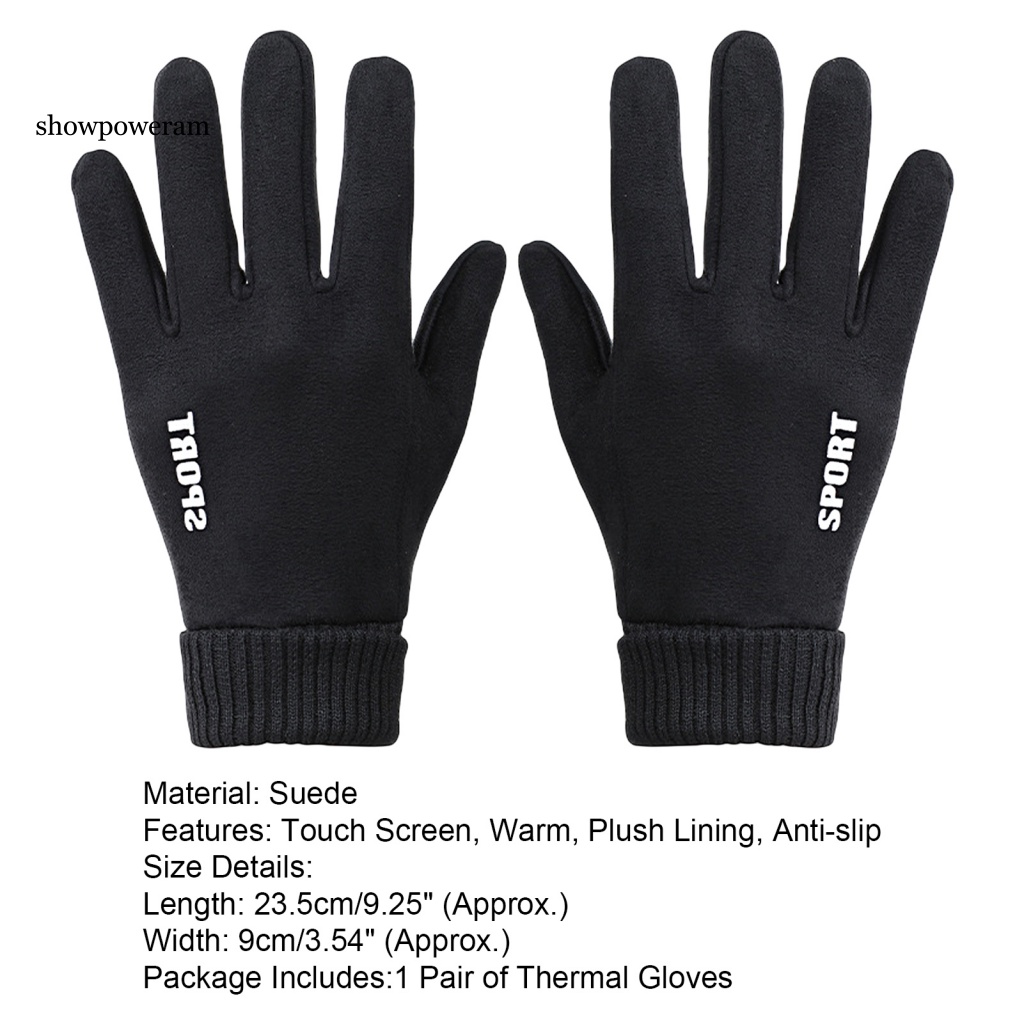 1 Đôi Găng Tay Lái Xe Dày Dặn Chống Trượt Bảo Vệ Toàn Diện