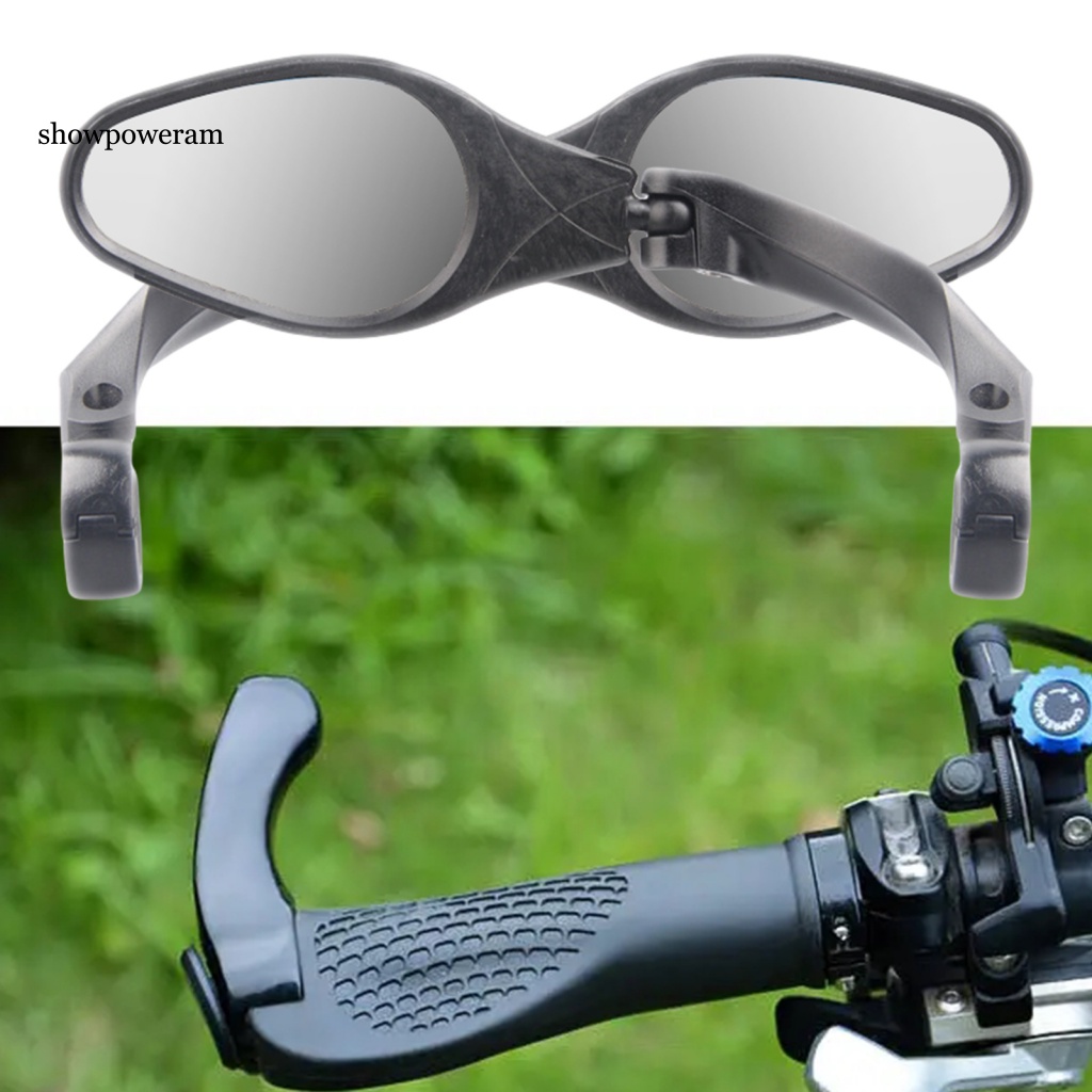 1 Cặp Gương Chiếu Hậu Bằng ABS Chống Lão Hóa Dễ Điều Chỉnh Dành Cho Xe Đạp
