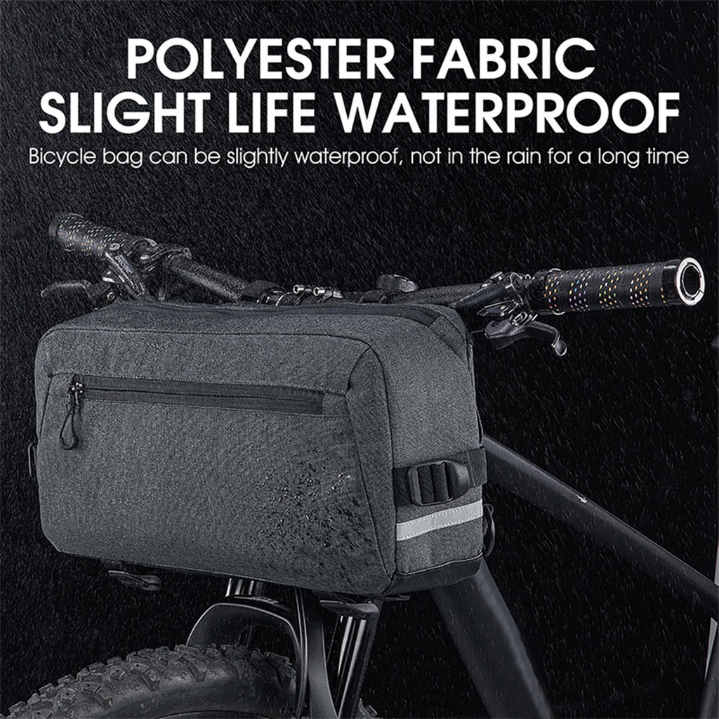 Túi Đeo Chéo Sức Chứa Lớn Thiết Kế Phản Quang Gắn Khung Xe Đạp MTB