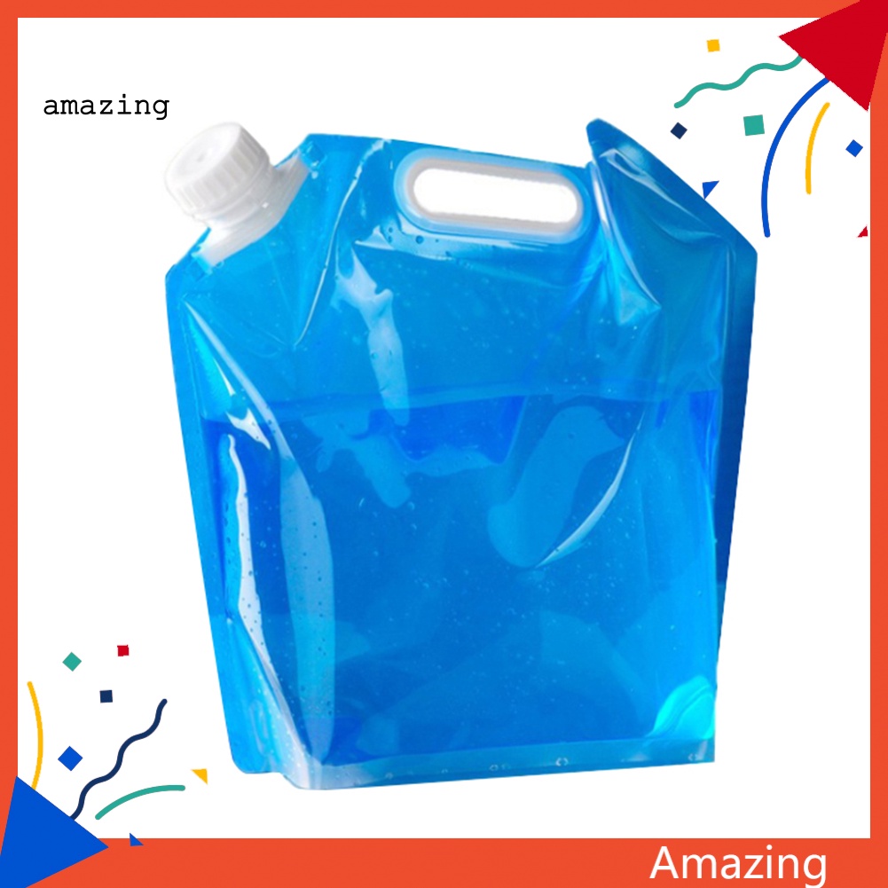 Túi Đựng Nước Có Thể Gấp Lại 3 / 5 / 10L Tiện Dụng Khi Đi Cắm Trại