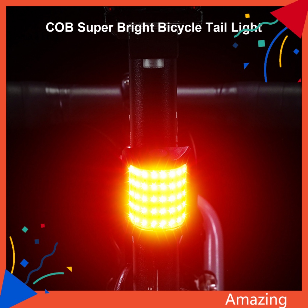 1 Bộ Đèn Đuôi Xe Đạp ABS Độ Sáng Cao