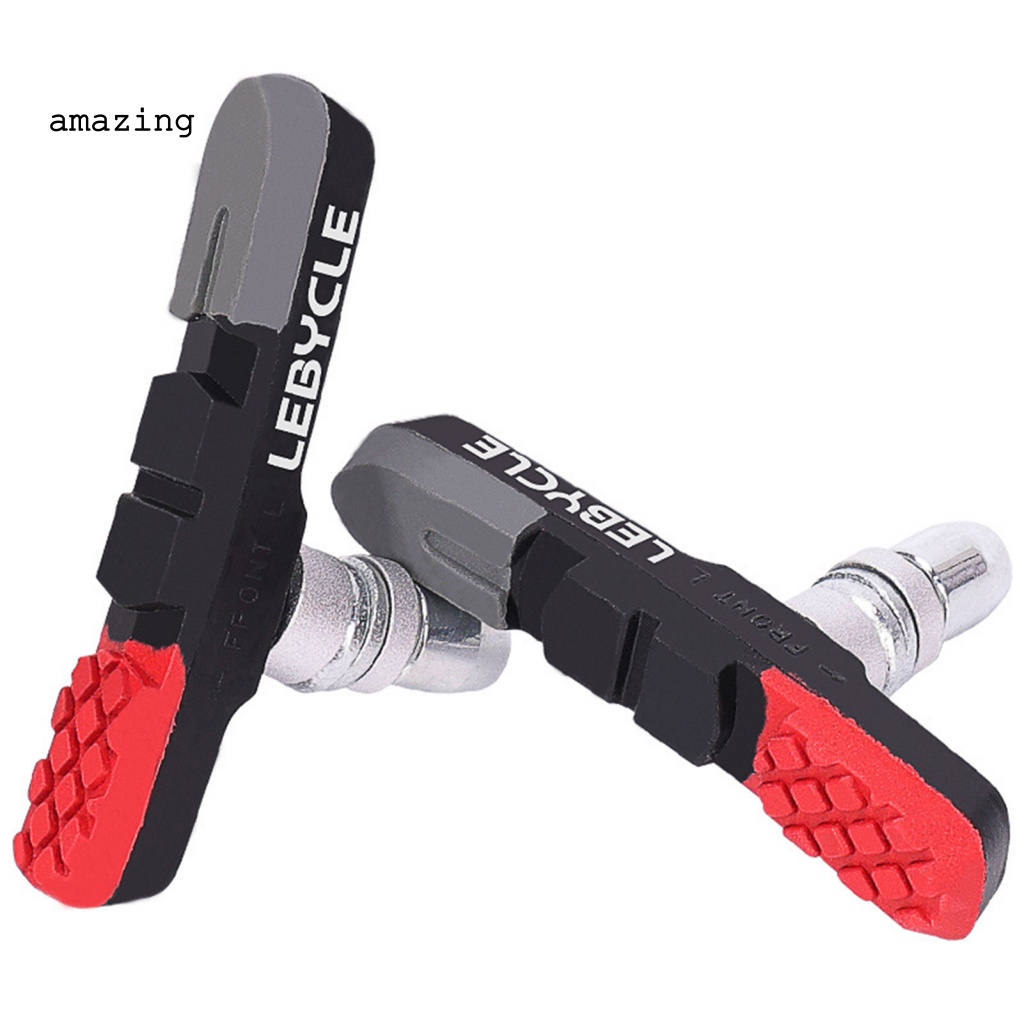 1 Cặp Má Phanh Xe Đạp Hình Chữ V Chống Mòn Dễ Lắp Đặt