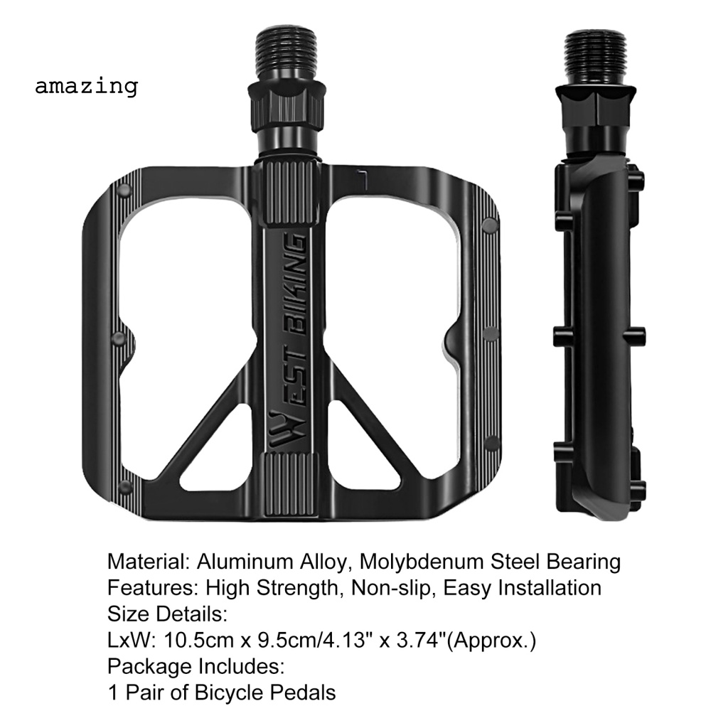 1 Cặp Bàn Đạp Xe Đạp Siêu Nhẹ Hiệu Quả Cao