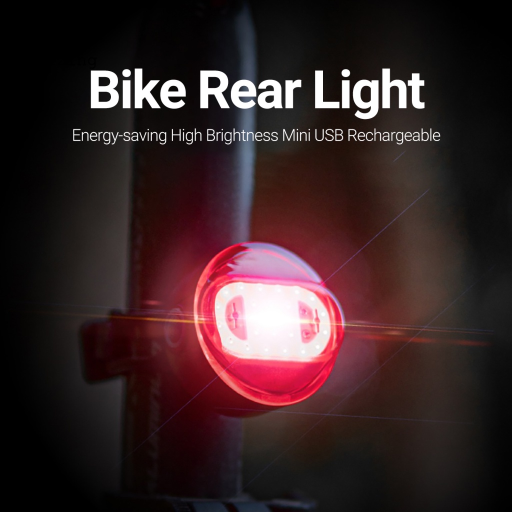 Đèn Đuôi Xe Đạp Sạc USB An Toàn Tiện Dụng