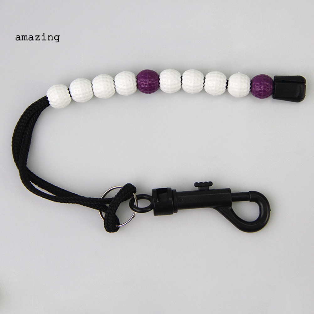 Dụng Cụ Đếm Số Chơi Golf Bằng Nhựa Kèm Kẹp Tiện Dụng