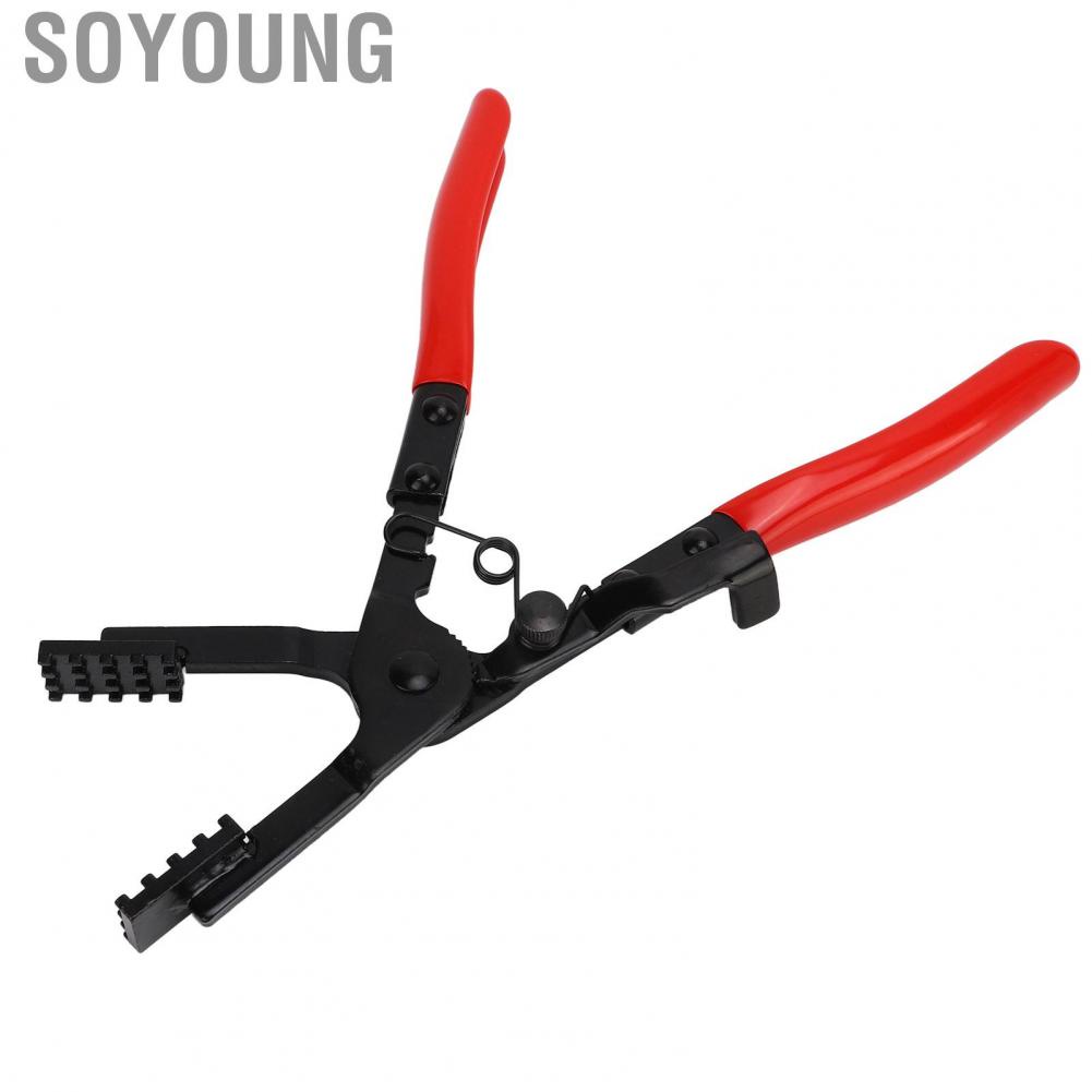Soyoung Auto  Tool  35° Durable Hose Clamp Angled Plier PVC Handle  for Maintenance
