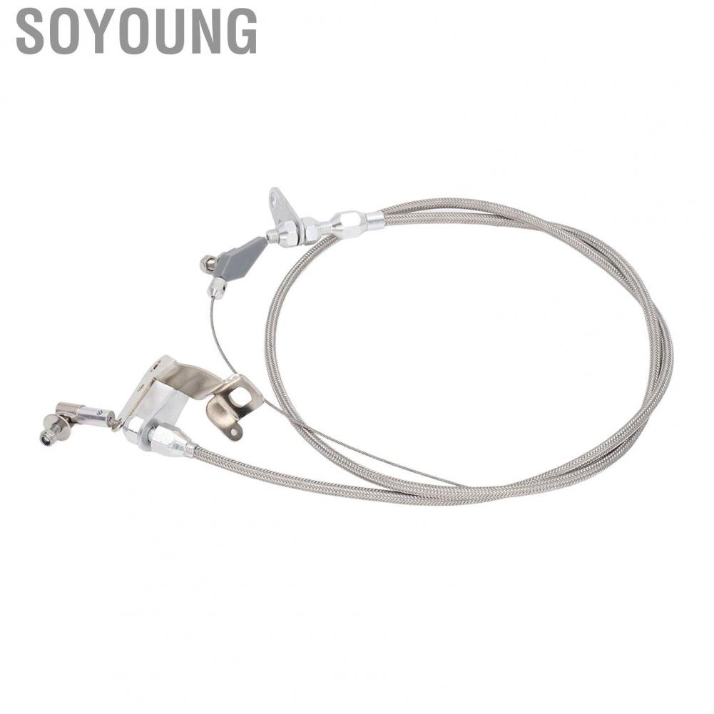 Soyoung Car Kickdown Cable  Durable Throttle Wire High Strength  for 727 Transmissions