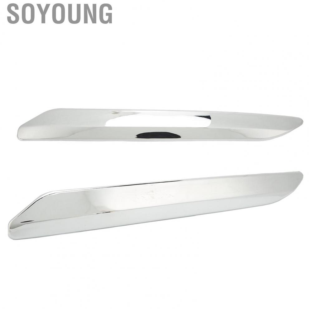 Soyoung Front Bumper Strip  Easy Installation Left Right  Collision Front Bumper Trim  for Car