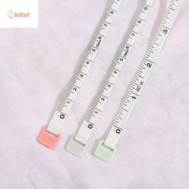 💜Thước dây cuộn mini tự rút tiện ích 150cm