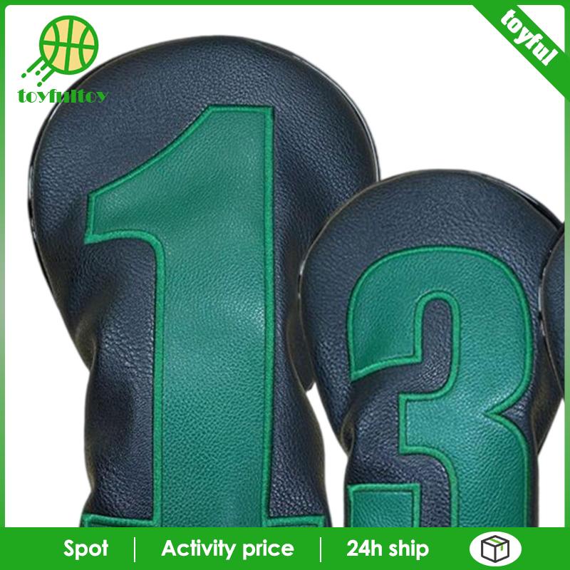 Set 4 Vỏ Bọc Đầu Gậy Đánh Golf Cho Nam Nữ