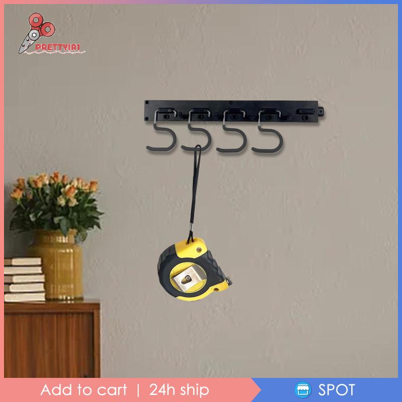 Giá Đỡ Dụng Cụ Làm Vườn Với 4 Móc Kim Loại Tiện Dụng