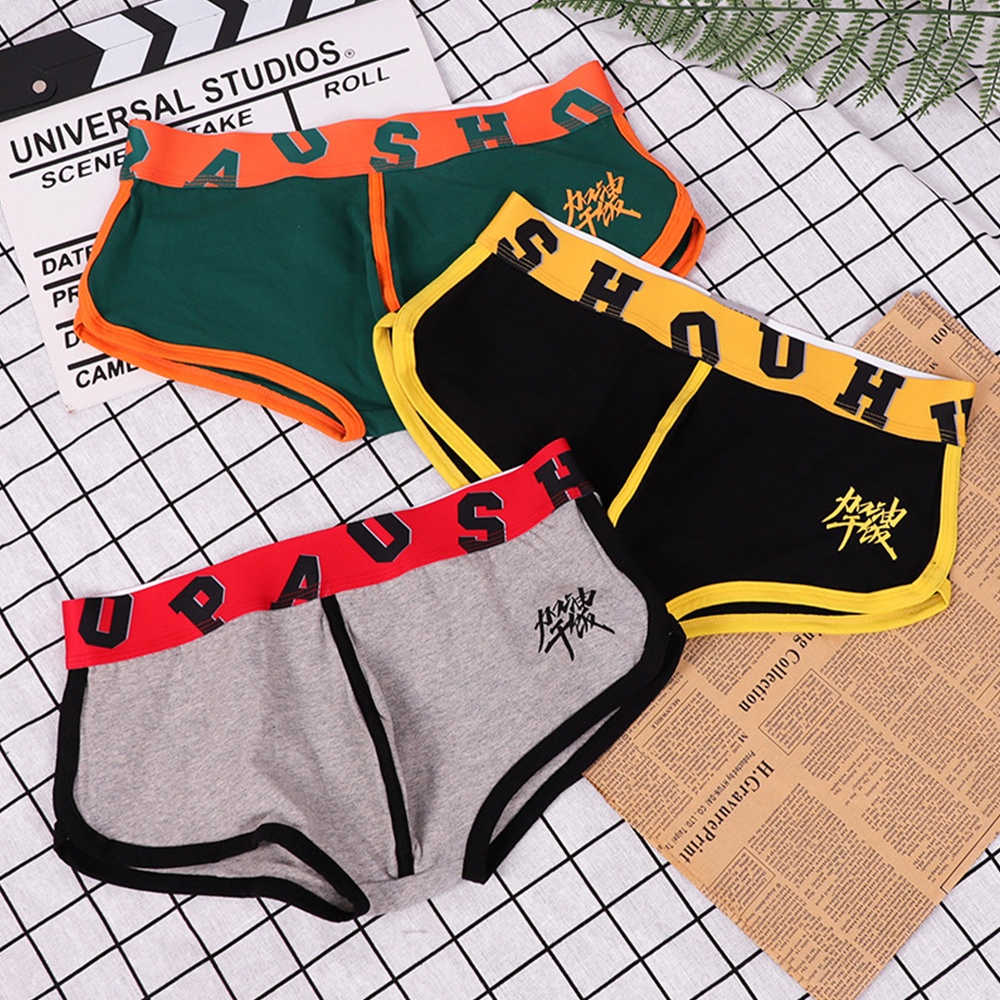 Quần Lót Cotton Mềm Mại Thoáng Khí Thoải Mái Cho Nam