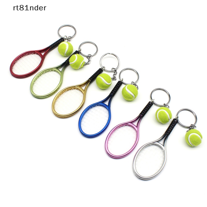 Rt Móc Khóa Hình Vợt Tennis Mini Dễ Thương