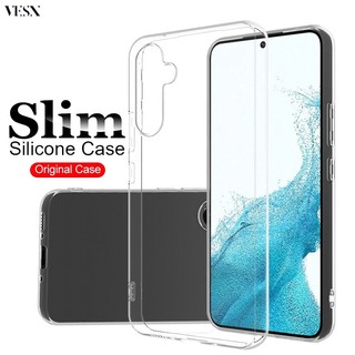 Ốp lưng trong suốt chống sốc chống bụi cho Samsung ss Galaxy S23 FE A55 A35 A16 A15 A25 A35 A55 A06 A05 A05s A04 A04s A04e A14 A24 A34 A54 A03 A03s A13 A23 A33 A53 A73 M14 5G 4G 2025