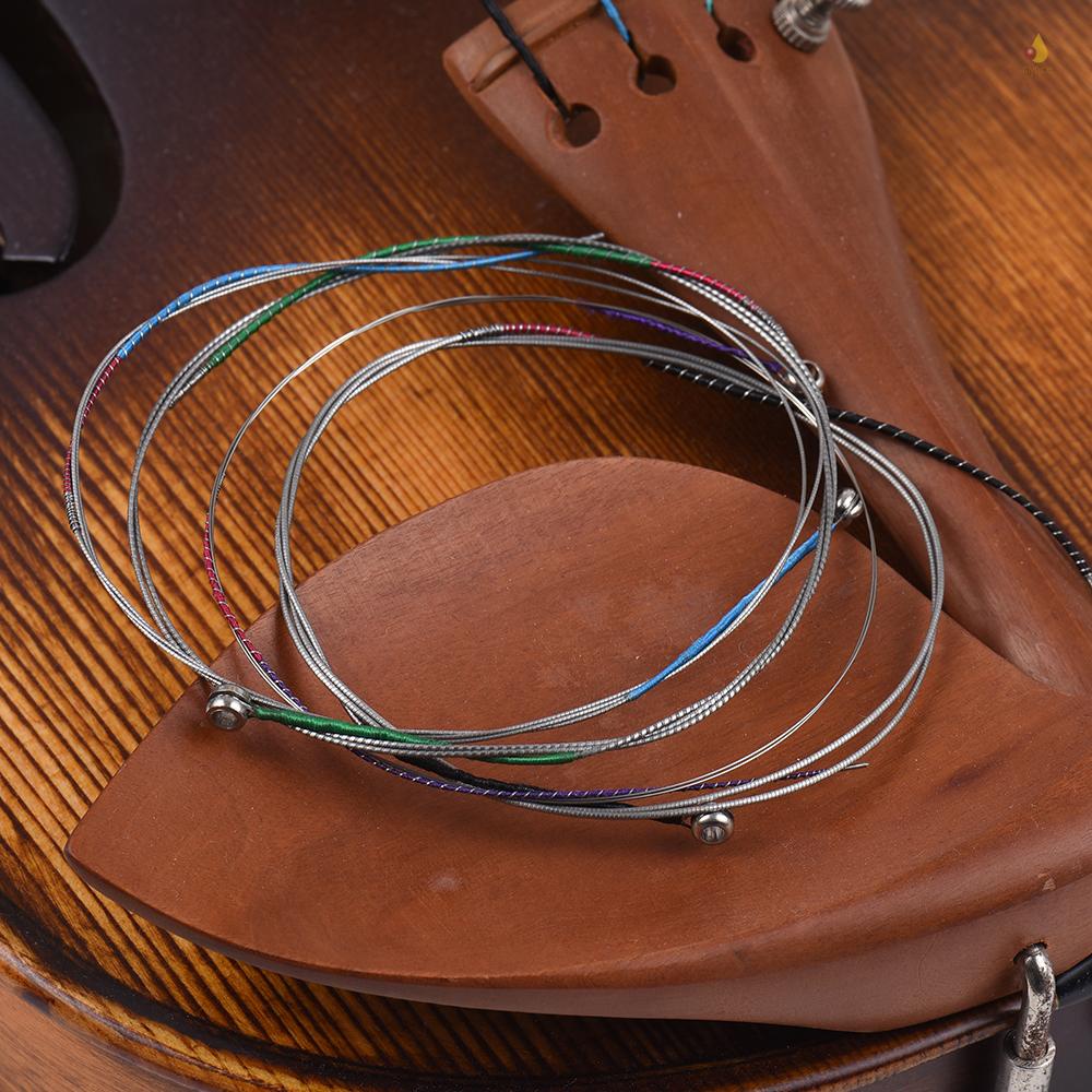 Bộ 4 Dây Đàn Violin 1 / 2 Bằng Hợp Kim Nhôm Thông Dụng