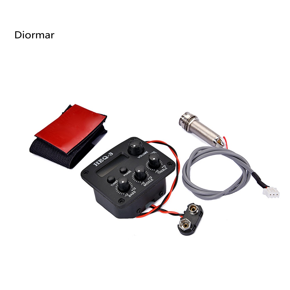 Thiết Bị Chỉnh Dây Đàn Guitar 3 Băng Tần Chuyên Nghiệp EQ