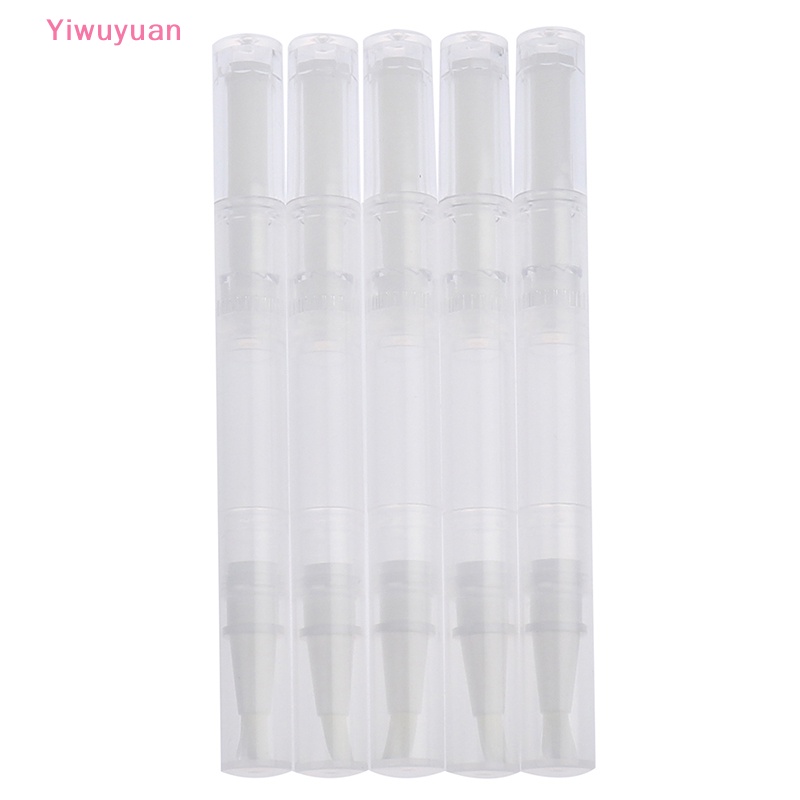 Set 5 Lọ Rỗng Đựng Dung Dịch Dưỡng Móng 3ML Kèm Cọ Tiện Dụng