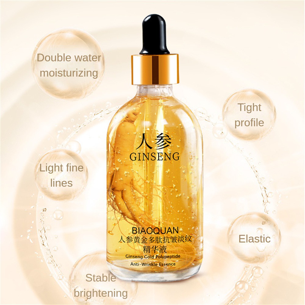 Tinh chất chống nhăn nhân sâm Gold Polypeptide 100ml Làm sáng nếp nhăn và làm săn chắc da JULYSTAR