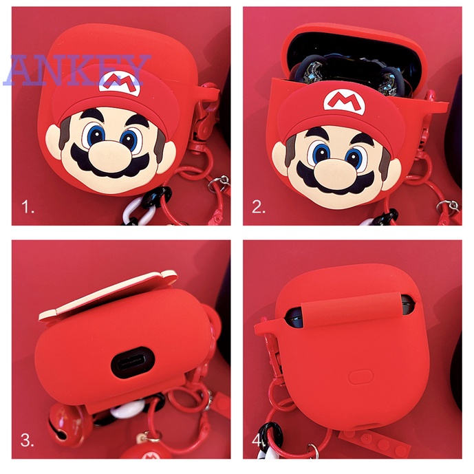 For Bose QuietComfort Earbuds II Case QC2 Protective Cute Cartoon Cover Bluetooth Earphone Shell Accessories TWS Headphone Portable