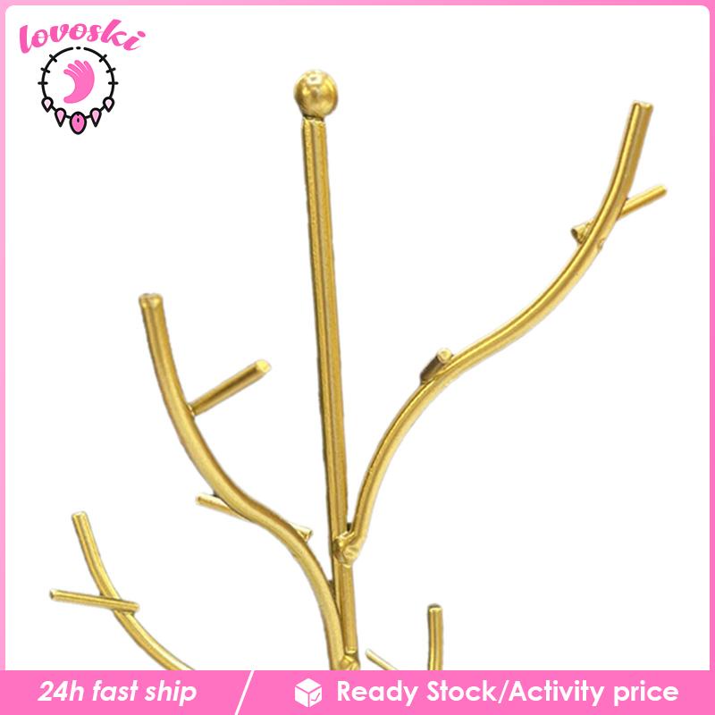 [Lovoski] Giá Đỡ Kim Loại Treo Trang Sức / Đồng Hồ / Vòng Cổ