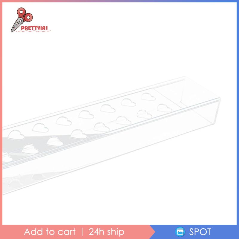 [Prettyia1] Lọ Hoa Hình Chữ Nhật Bằng Acrylic Để Bàn Trang Trí Nhà