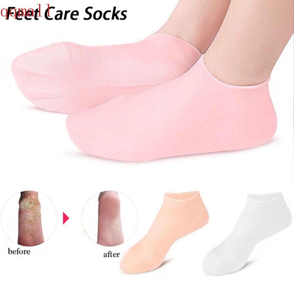 Vớ Silicon Bảo Vệ Chân Thoáng Khí Thoải Mái Khi Đi Spa