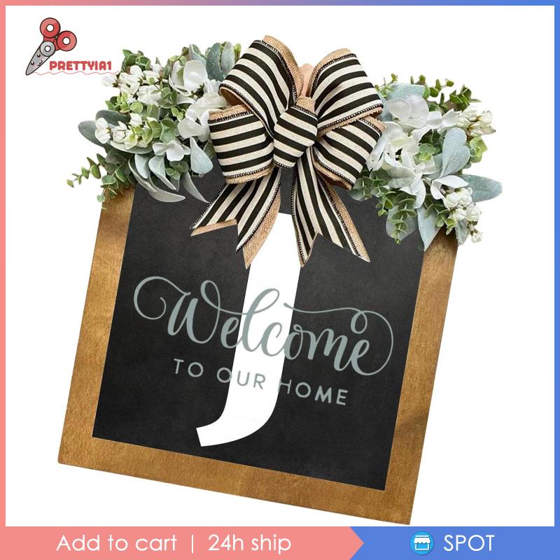 1 Biển Gỗ In Chữ Treo Cửa Ra Vào Trang Trí Phòng Khách