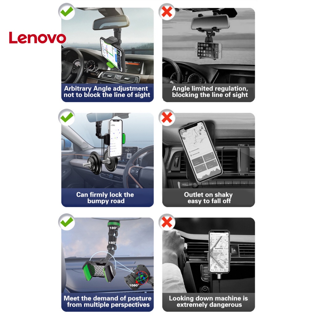 Giá Đỡ Điện Thoại Gắn Kính Chiếu Hậu Xe Hơi Hình Hoa Hướng Dương Điều Chỉnh Được 360 Độ Chống Trượt