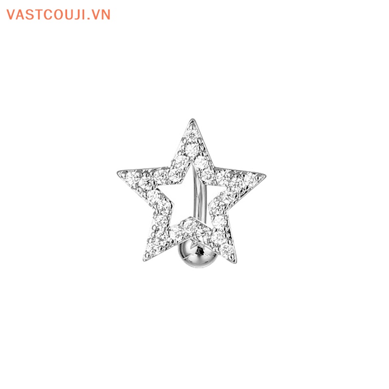 Khuyên Rốn Đính Đá Zircon Lấp Lánh Thời Trang Cho Nữ